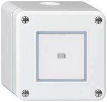 AP-Druckschalter robusto IP55 Schema 3/2P beleuchtet weiss