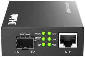 Convertisseur D-LINK DMC-905/E, RJ45 10GBASE-T ↔ SFP+ 10GBASE-X
