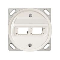 EB-Dose freenet für 2×RJ45 weiss ohne Einsatz