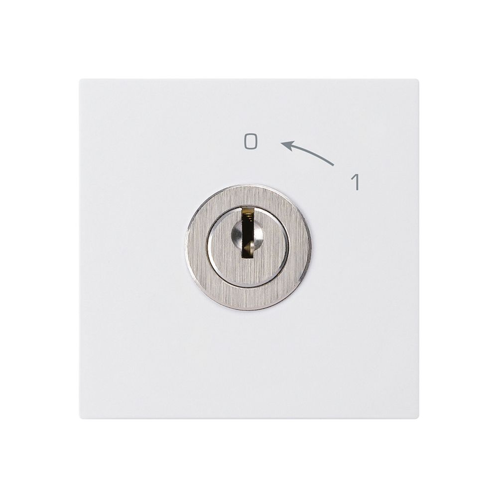 Contact pivotant 0<-1/2L blanc KAL avec serrure Kaba 8