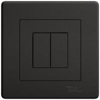 Stazione sec.interr.INC EDIZIO.liv Wiser SNAPFIX® 2 canali 2 tasti WLAN ne