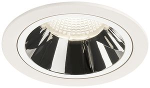 LED-Downlight SLV NUMINOS L 25.4W 2350lm 4000K 55° DIM Ø130×85mm ws/Cr