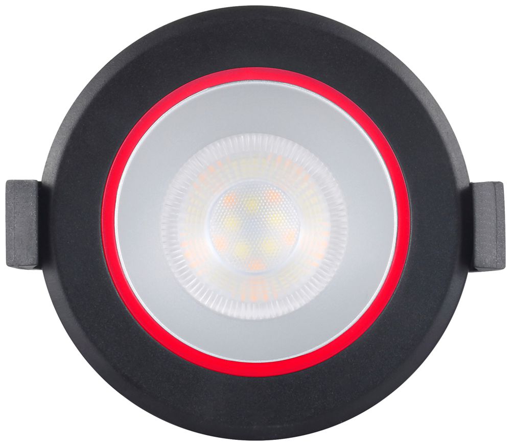 EB-LED-Spot Sylvania SYLSPOT 1×11W 400lm 827…865 110° DIM Ø94mm schwarz