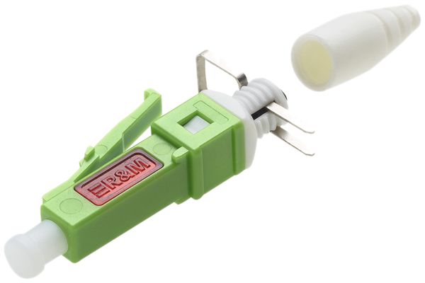 Connecteur FO R&M LC/APC C/1 G657.A-Pigtail