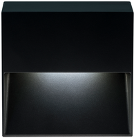 Applique da parete a LED ORL quadrata 10W, 3000K, IP65, ant, 175 x 175 x 42 mm