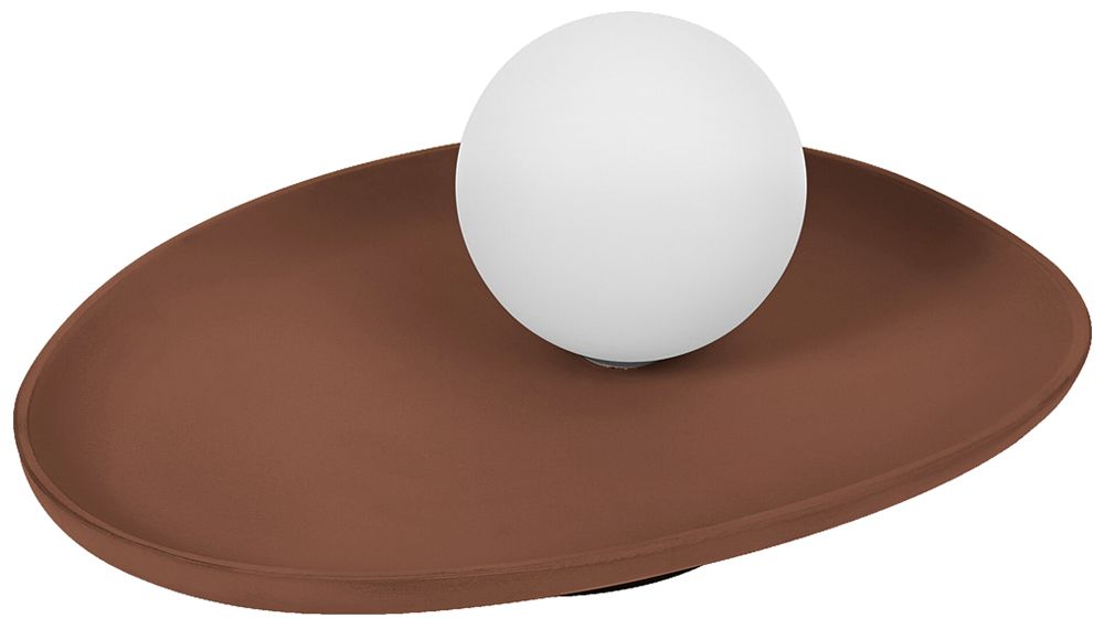 Lampada da tavolo LEDVANCE Decor Clay G9 1×5W marrone