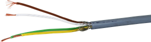 Câble de commande CY 4x0,75mm² gr