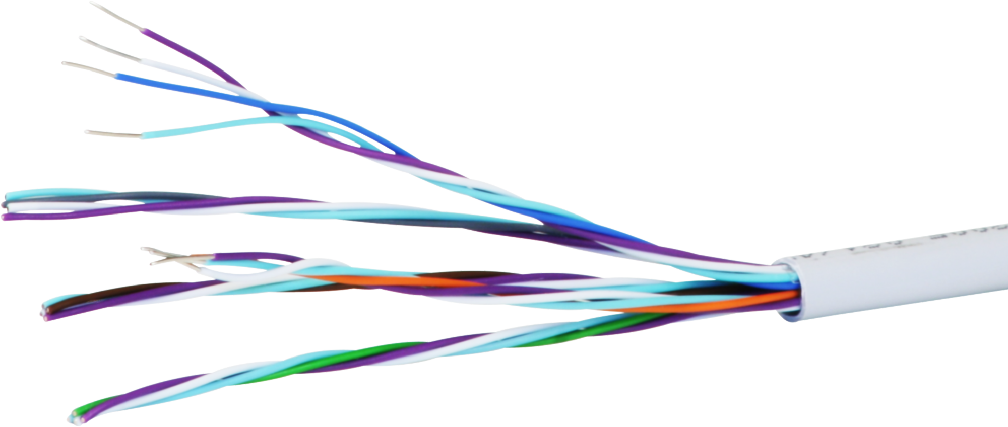 Cavo U72 5x4x0,5mm s.alogena, Eca