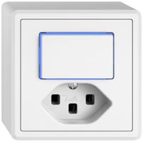 Combinazione AP EDIZIO.liv SNAPFIX® S6L+T23 illuminazione laterale bl bi