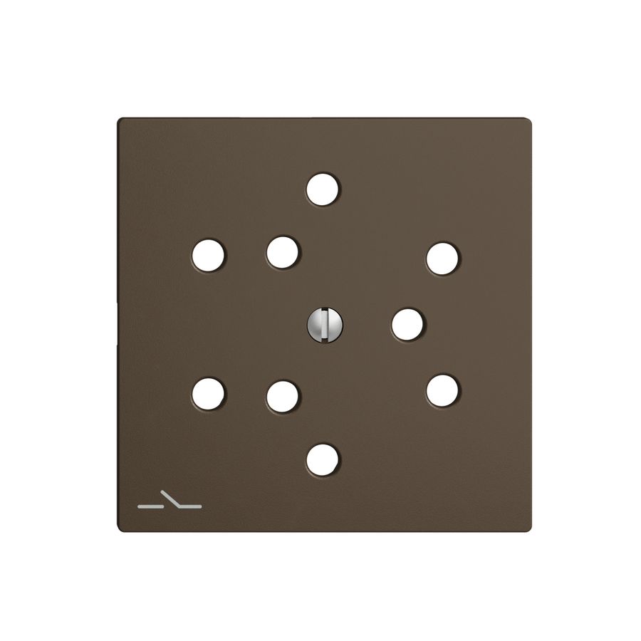 Frontplatte EDIZIOdue 3×T12 1×S coffee