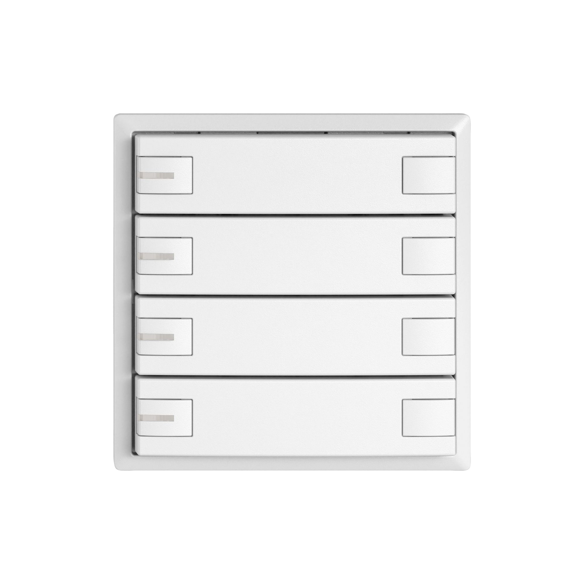 Universaltaster EDIZIO.liv UNI SNAPFIX® m.LED RGB 8× 1-Tbed.ws