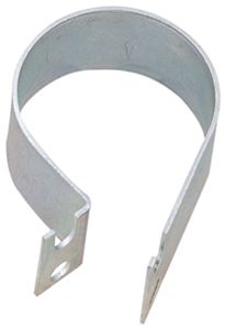 Collier de fixation ICAR à  Ø30mm acier gris