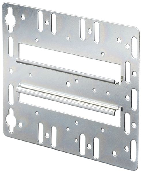 Plaque de montage Rittal TS 7526.964 140×160mm poinçonnage acier