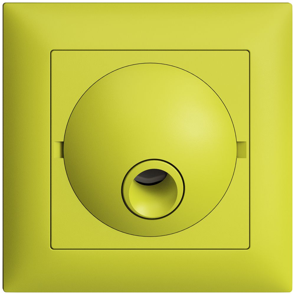 UP-Anschlussdose EDIZIOdue lemon, ohne Klemmeneinsatz