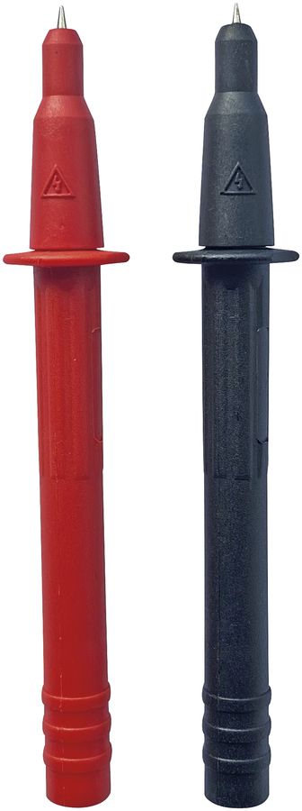 Prüfspitzen-Set CIMCO 4mm CAT III/1000V max.16A 1m schwarz/rot