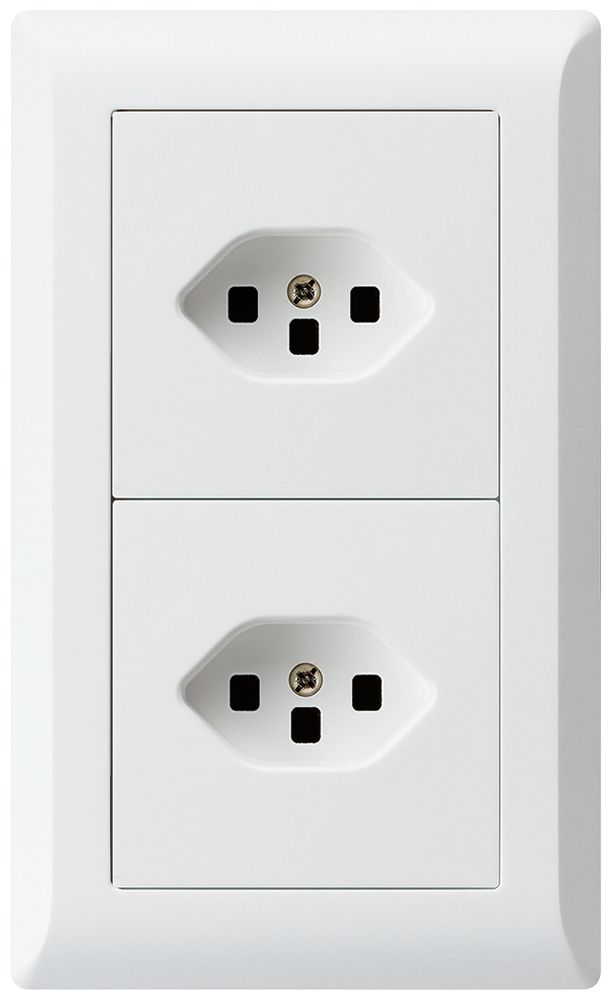 Combinazione INC kallysto.line grd.I-I verticale 2×tipo 23 bianco