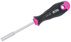 Bit-Halter Rittal AS 4053.300 1/4" 6.3×100mm magnetisch mit Handgriff