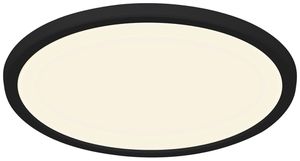 Plafoniera LED Nordlux Oja 29 17W 1700lm 3000…4000K IP54 Ø294mm nero