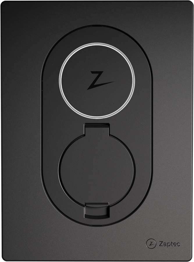 Ladestation Zaptec Go, 22kW, Asphalt Black