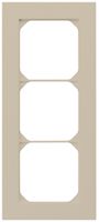 UP-Abdeckrahmen kallysto.pro 3×1 beige 94×214mm
