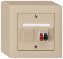 Presa AP audio kallysto 1×beige morsetto per 1 altoparlante