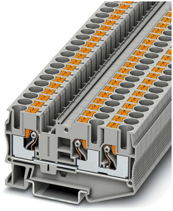Reihenklemme 0.5…10mm² grau Push-in-Anschluss PT 6-TWIN
