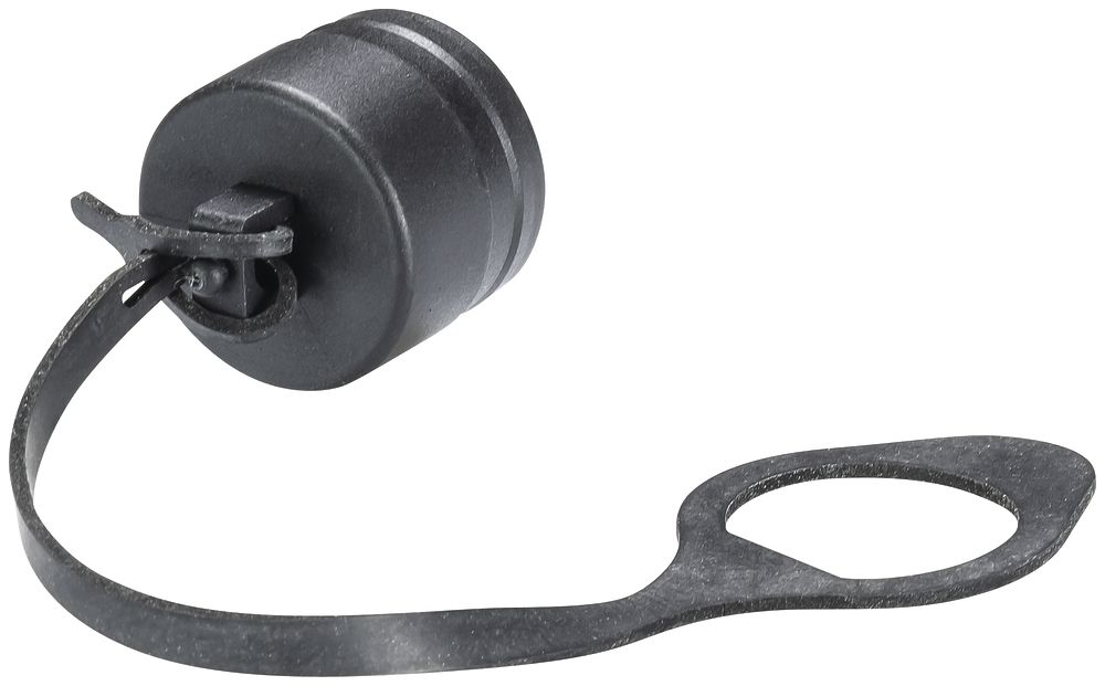 Capuchon de fermeture RST16i5, pour prise, noir