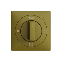 Kit front. 0-Hiver-0-Eté EDIZIOdue olive 60×60mm per interr.rot