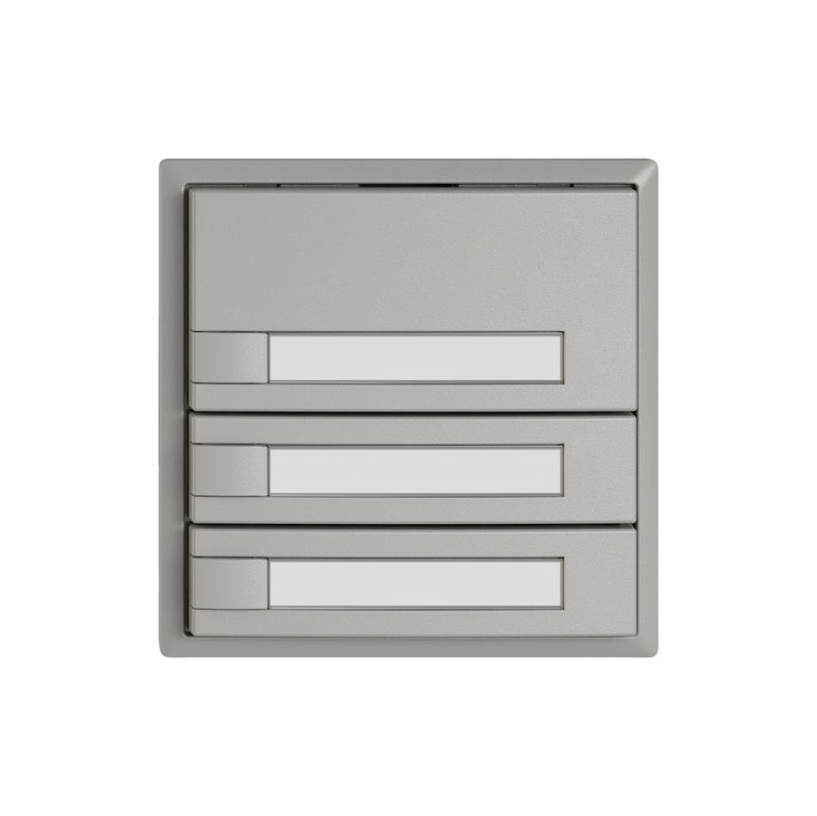 Universaltaster EDIZIO.liv UNI SNAPFIX® 12…48V o.LED 3× 1-Tbed.Pap.hgu