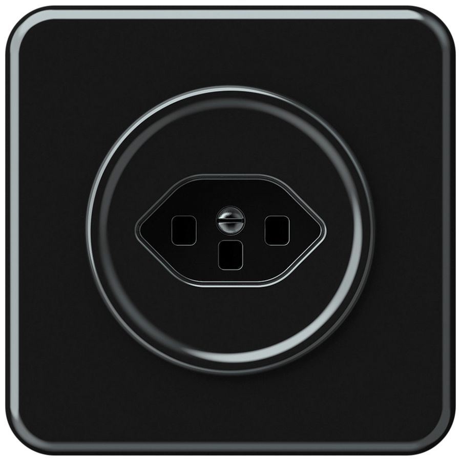 Prise ENC origin 1×type 23 16A 230V 92×92mm noir