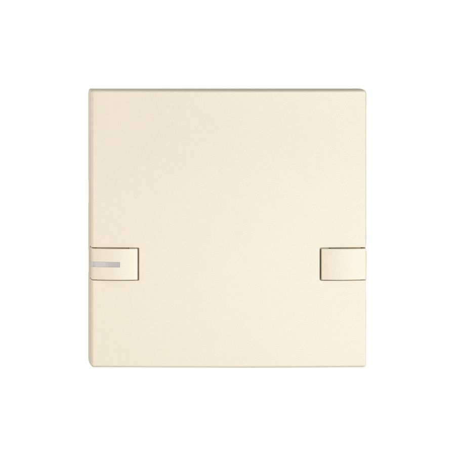 Pulsante 1/1 EDIZIO.liv KNX e UNI con SNAPFIX® con LED comando a 2 tasti cr