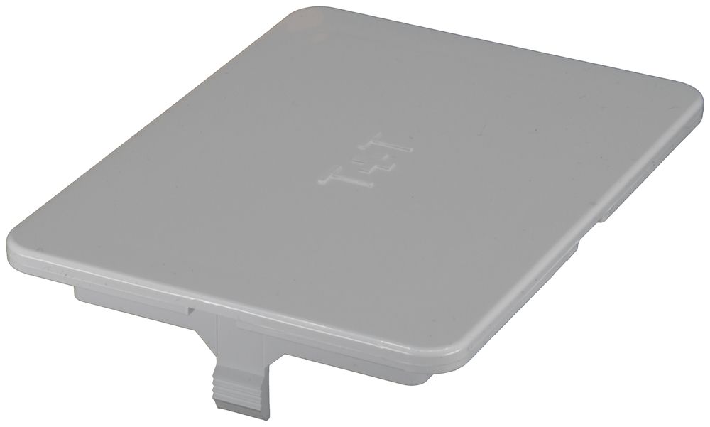 Deckel zu UP-Durchgangsdose Weidmann, 100×74mm, weiss