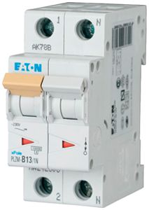 Leitungsschutzschalter Eaton PLZM-C13/1N-MW 1P+N C/13A 10kA 2TE