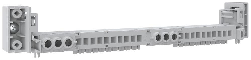 Borne de connexion PE/N SE Prisma XS 3×2.5…16mm²/10×1.5…4 mm²