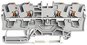 Durchgangsklemme WAGO TopJob-S 4mm² 4L grau Serie 2204
