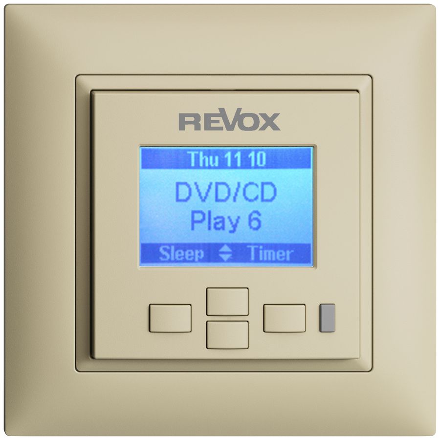 UP-Wanddisplay Revox EDIZIOdue vanille