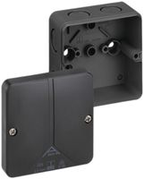 AP-Abzweigdose Abox-i m 025-L IP65 82×82×52mm schwarz