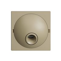 UP-Anschlussdose EDIZIOdue sand, ohne Klemmeneinsatz