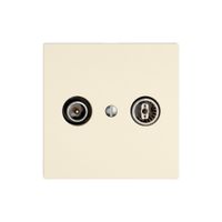 Prise antenne TV-R EDIZIO.liv SNAPFIX® prise de passage 11dB cr