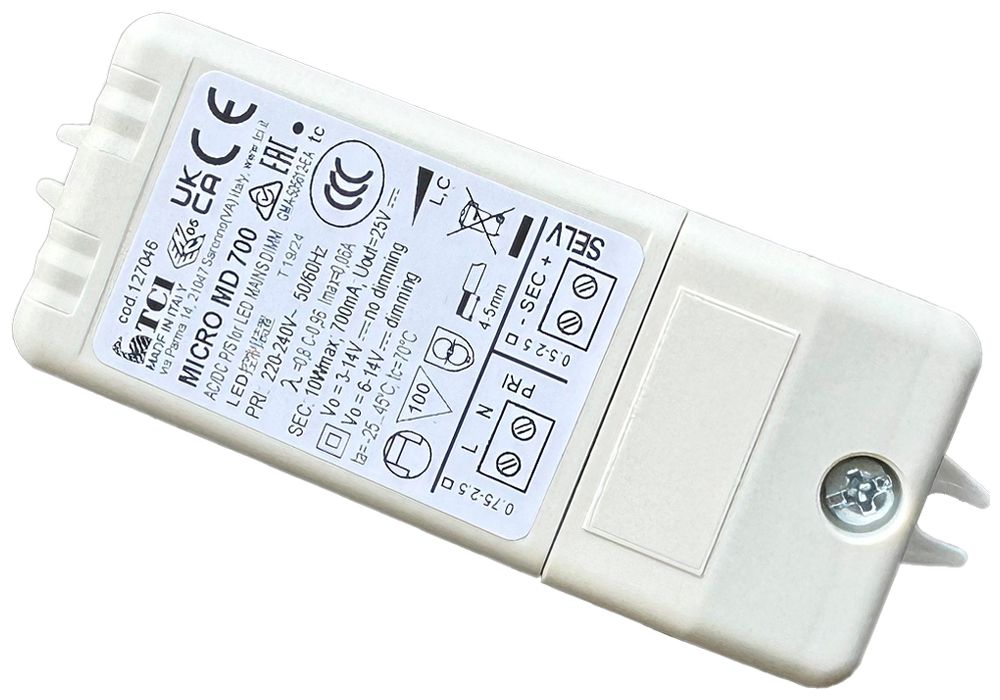 Alimentation LED Elektrogros MICRO MD 4.2…10W 3…14V 700mA VAR