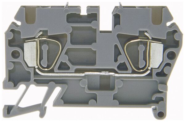 Durchgangs-Reihenklemme Woertz Ex 0.2…2.5mm² 20A 600V Federzugansch.2×1 TH35 gu
