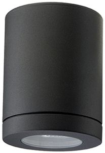 Downlight AP SG Metro GU10 1×6.2W 330lm 830 IP65 35° REG Ø90×215mm nero