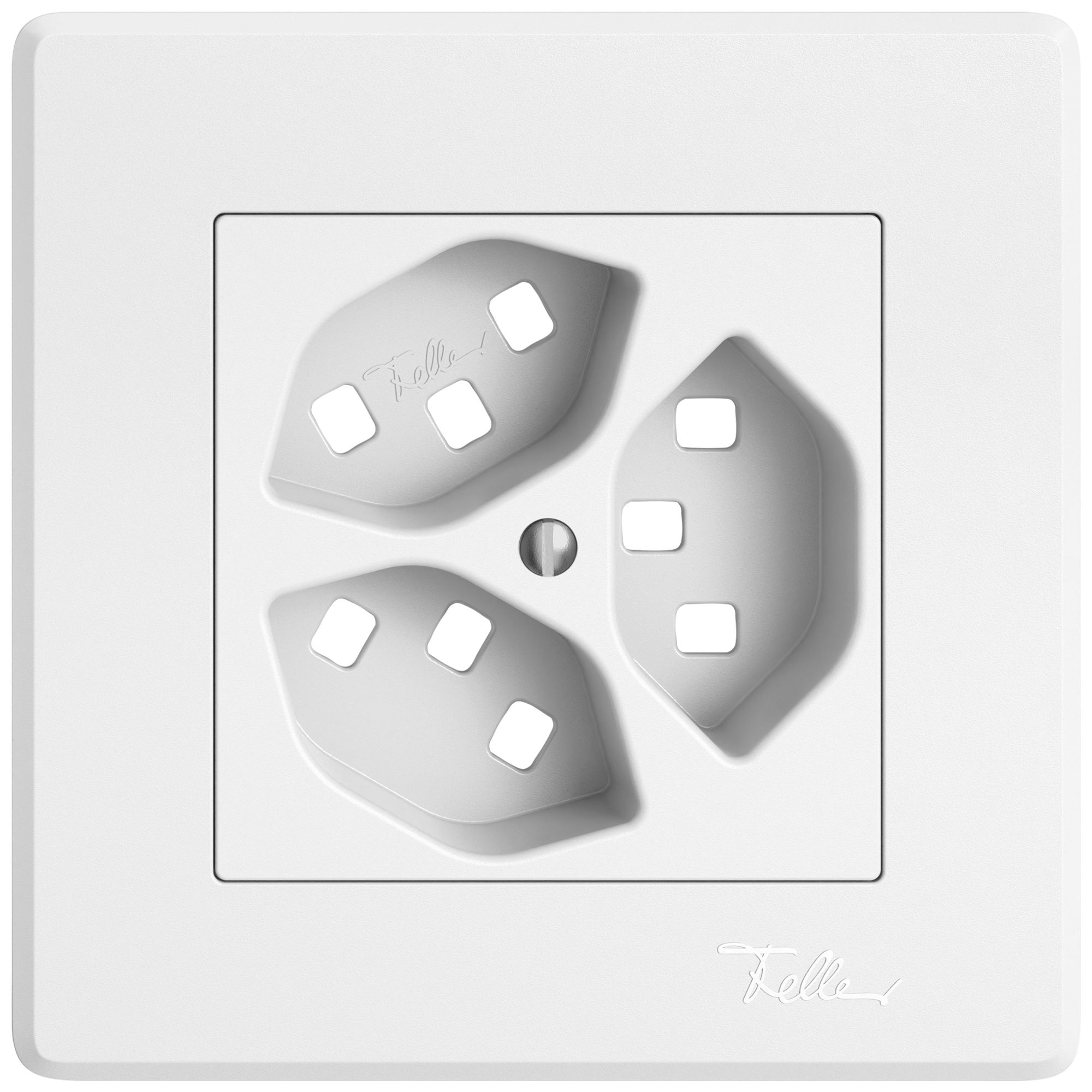 UP-Montageset EDIZIO.liv SNAPFIX® für 3×T23 ws