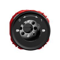 Schwenktaster STANDARDdue SNAPFIX® 0<->1/1P für Schloss ohne Zylinder sz