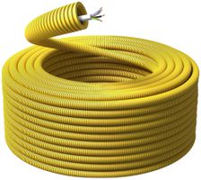 Installationsrohr vorverdrahtet KRFWG PM M20 gelb Kabel 1×4×1 2LNPE für Rolläden