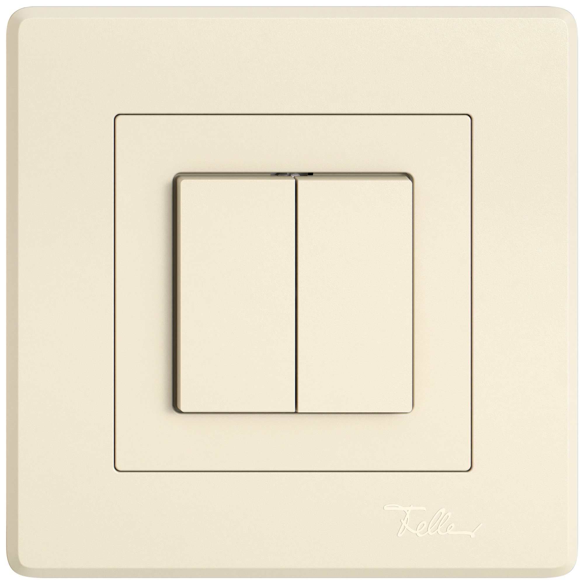 Kit de montage ENC EDIZIO.liv SNAPFIX® p.interr.et contact n.lum.a.2 boutons cr