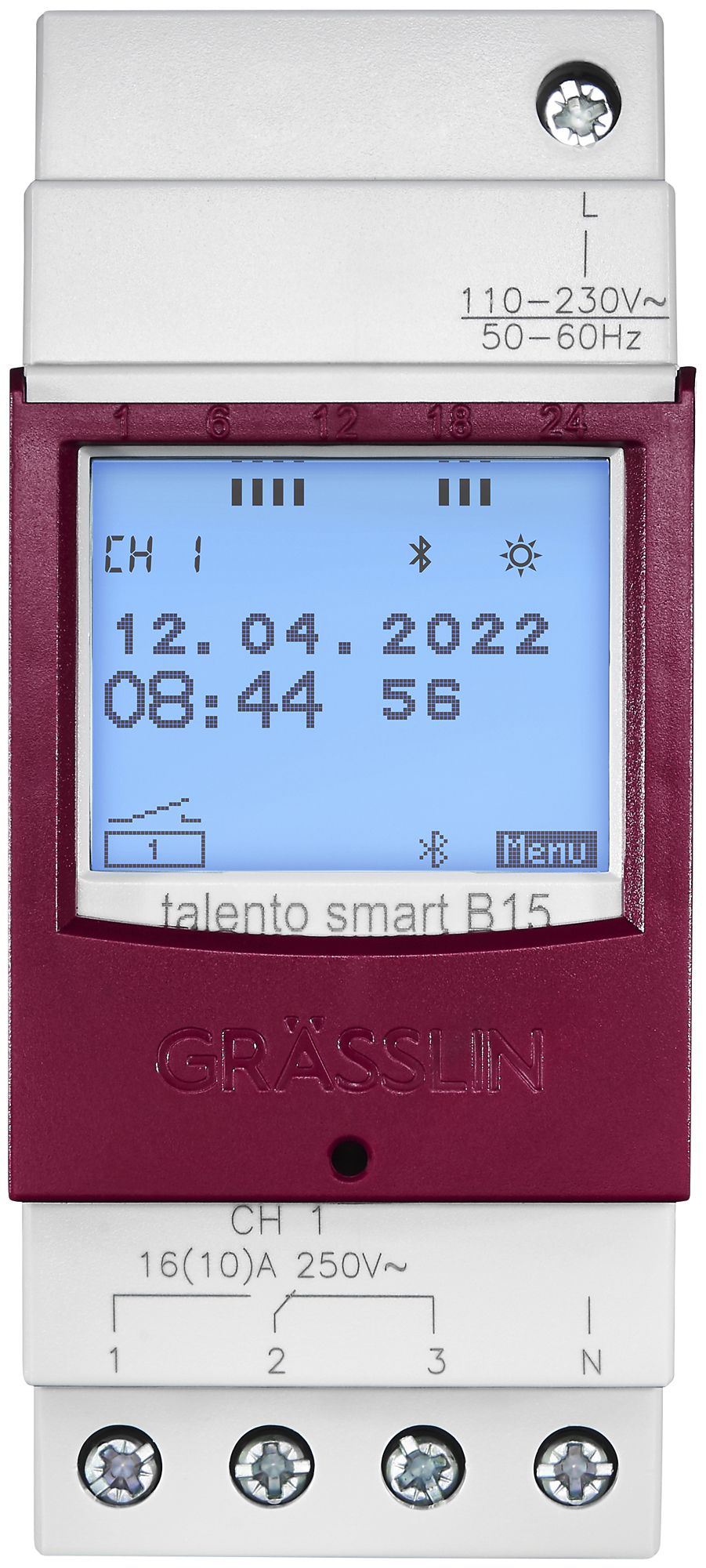 REG-Schaltuhr digital talento smart B15, 1-Kanal