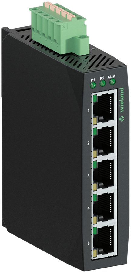 Switch wienet UMS 5G-L, 5-Port, 10/100/1000Mbit/s, unmanaged, IP30