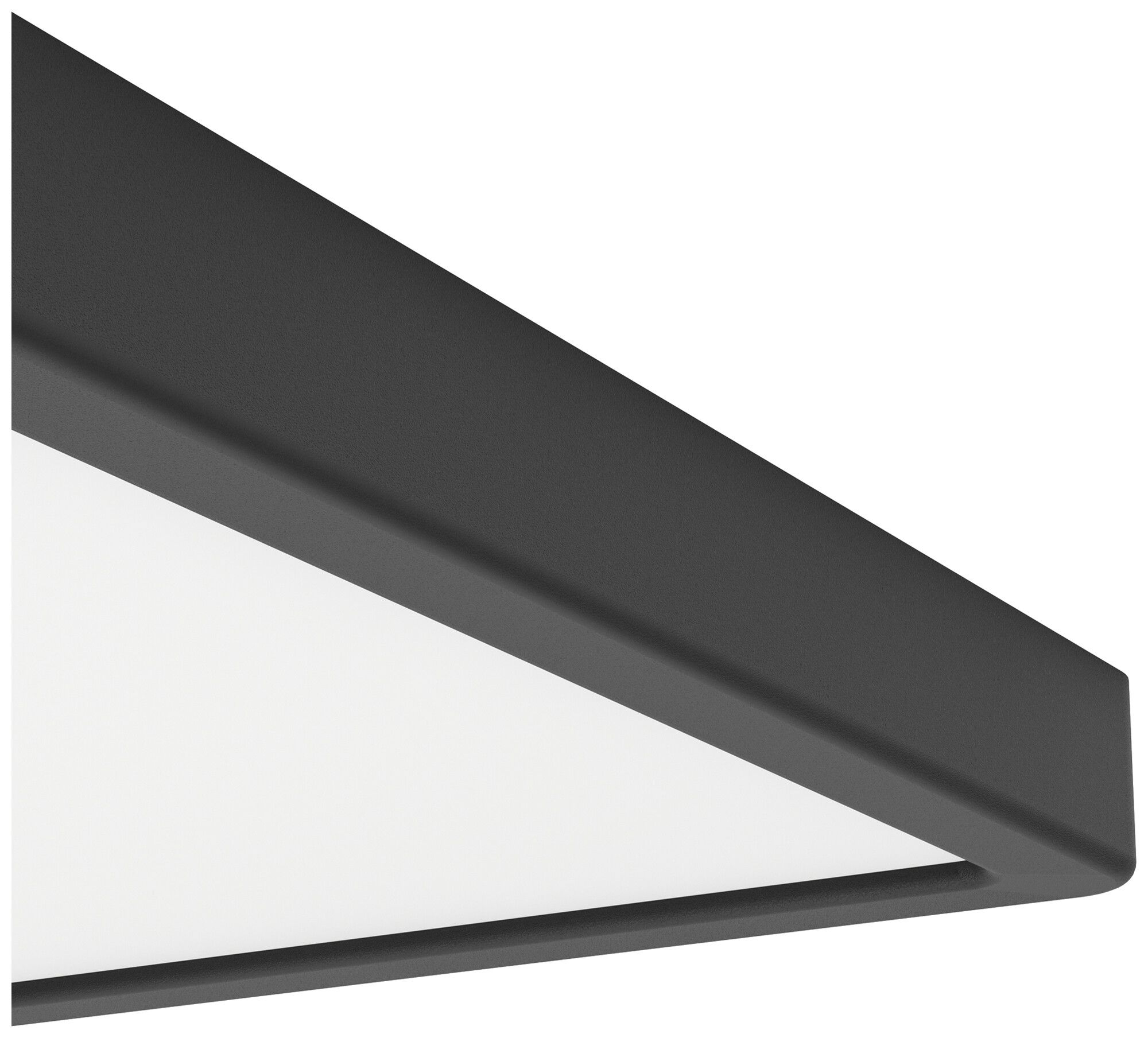 LED-Deckenleuchte Eglo FUEVA 16W 0…2000lm 2700…6500K IP44 DIM 295×25mm schwarz