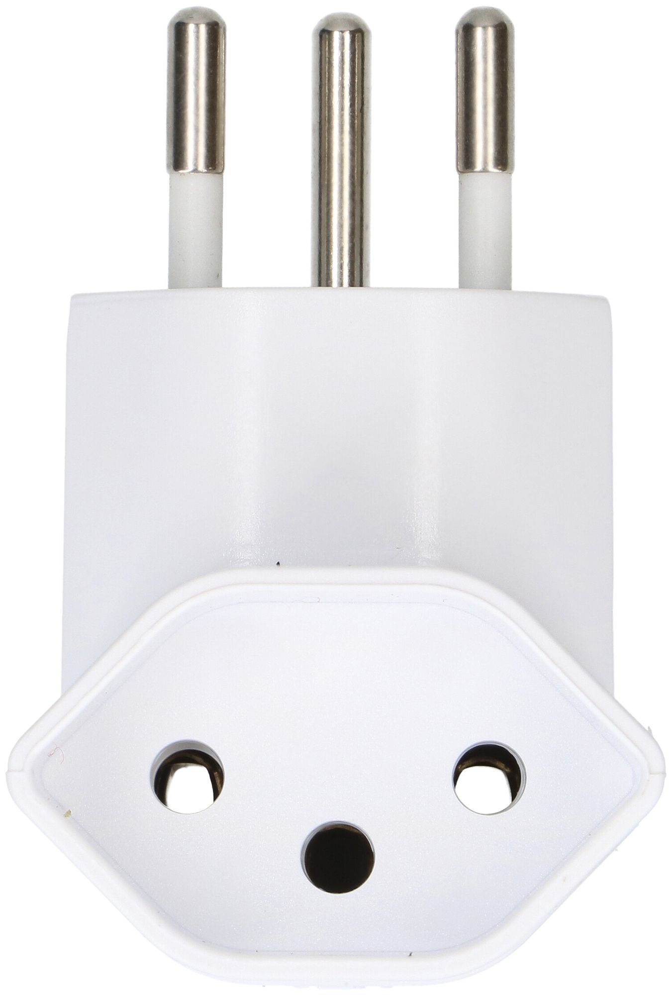 Abzweigstecker MAX HAURI 2×T13 10A 250V T-Form weiss